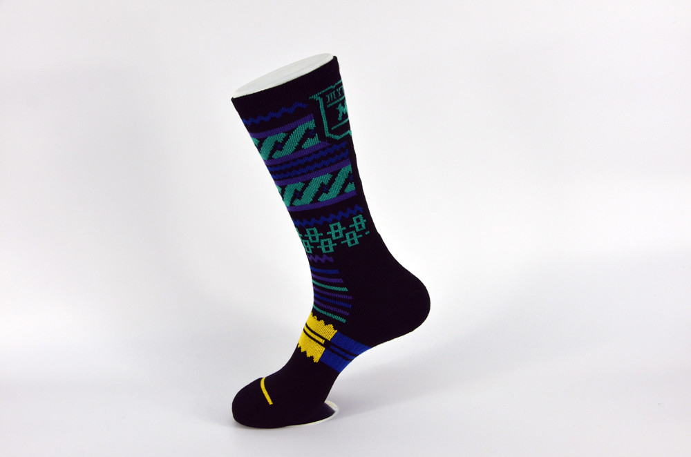 جوراب های ضد باکتری / ضد لغزش ورزشی بسکتبال با رنگ های مختلف